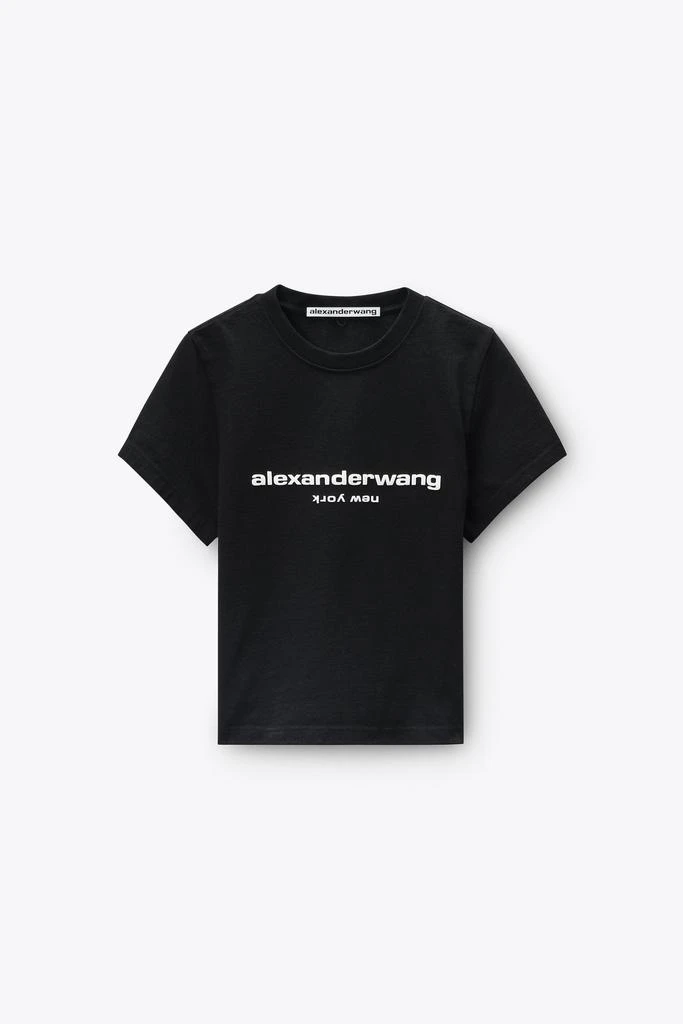 Alexander Wang Puff Logo Shrunken Tee 2