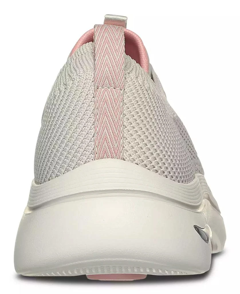 SKECHERS Women's GO WALK Arch Fit- Crystal Waves Walking Sneakers from Finish Line 4