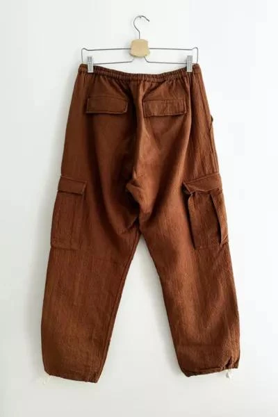 Urban Outfitters 18 EAST Gorecki Brick Orange Cargo Pants 4