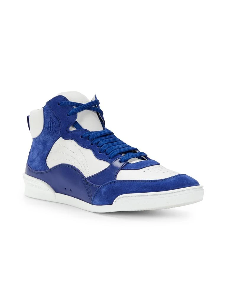 Jimmy Choo Rob Colorblock High-Top Sneakers 2