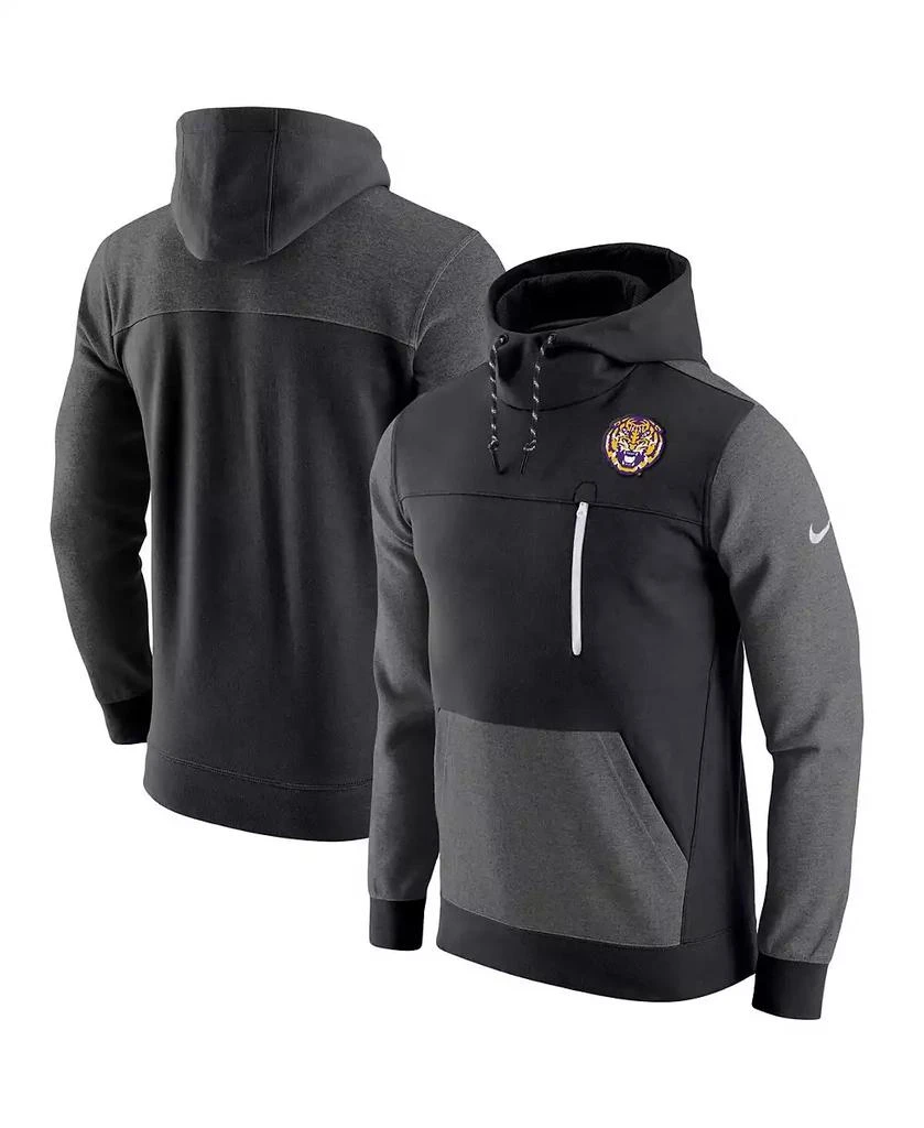 NIKE Men's Black LSU Tigers AV-15 2.0 Pullover Hoodie 2