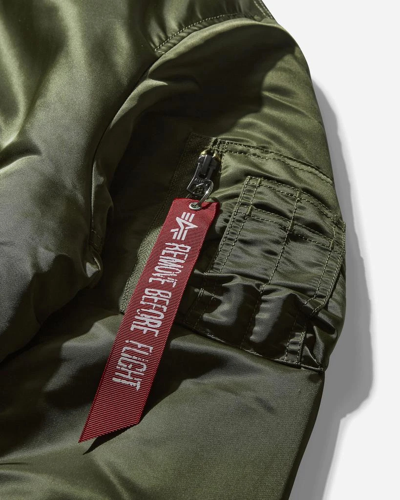 Alpha Industries Men's MA-1 Bomber Jacket Sage Green 3