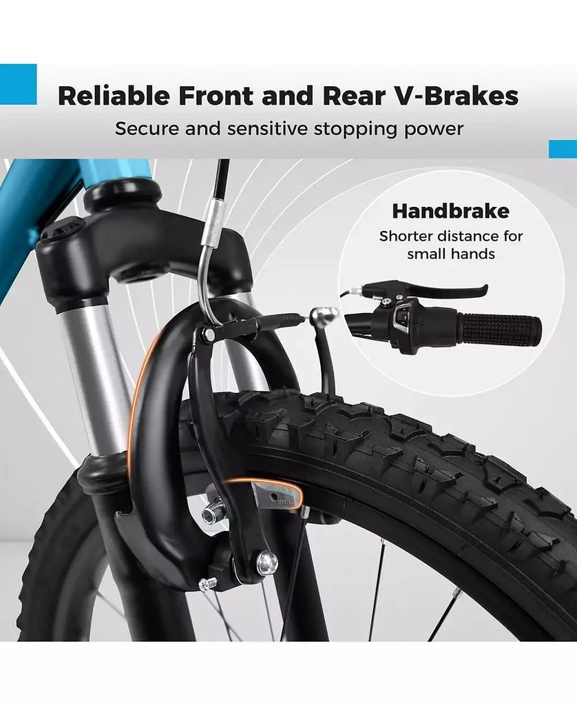 Mecale Kids Mountain Bike 20 Inch Child Bicycle for Boys Girls Aged 8+ Years 8