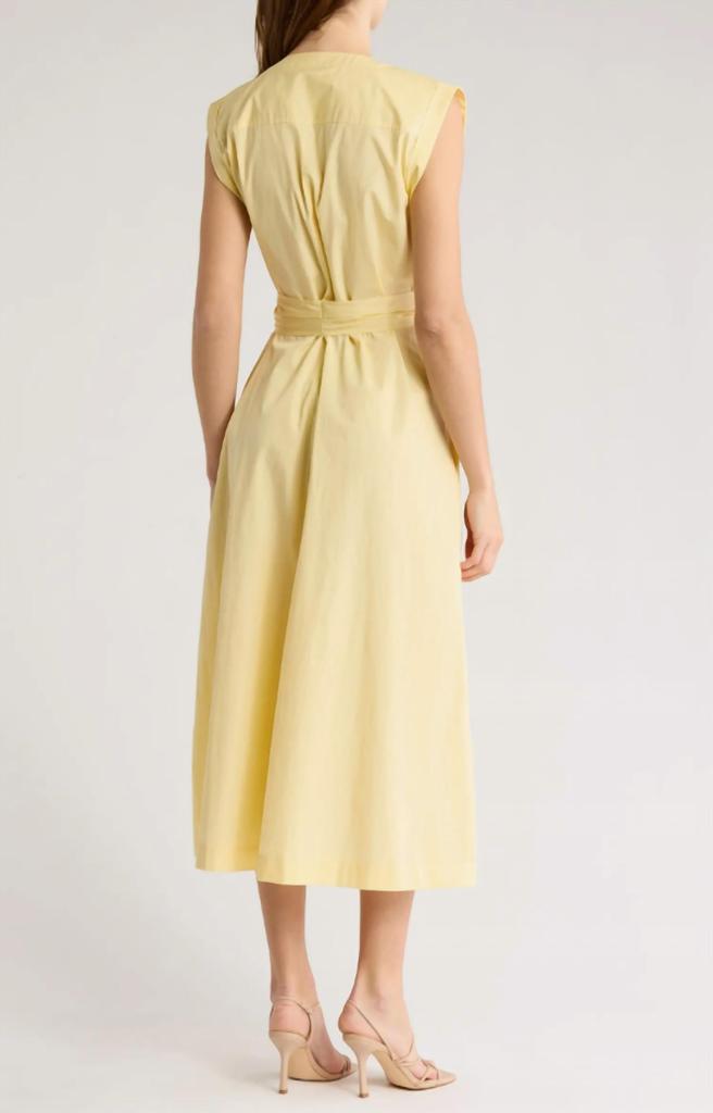 Derek Lam Derek Lam 10 Crosby - Karina Cap Sleeve Shirtdress
