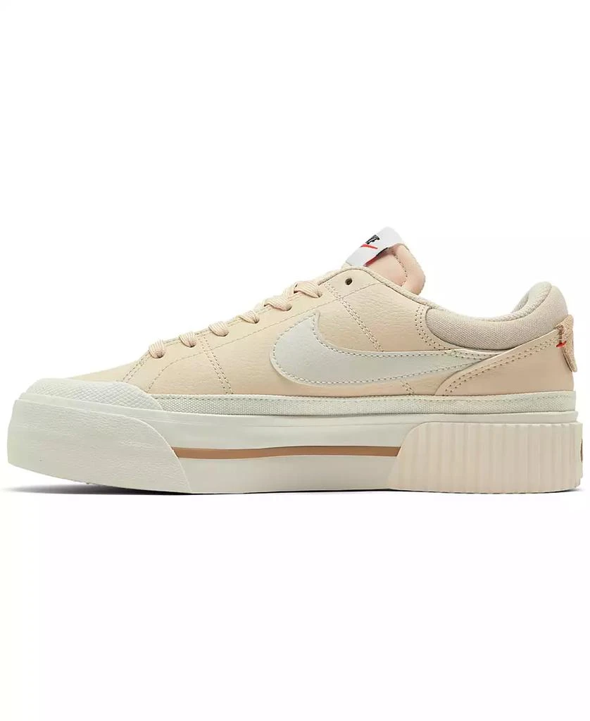 NIKE Women's Court Legacy Lift Platform Casual Sneakers from Finish Line 3