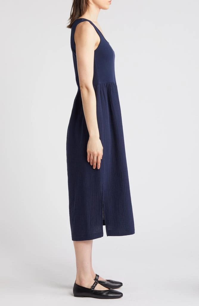 Madewell Mixed Media Tank Dress 3