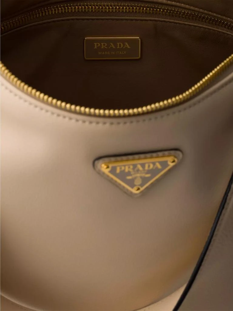 Prada Prada Aimée Large Leather Shoulder Bag 4