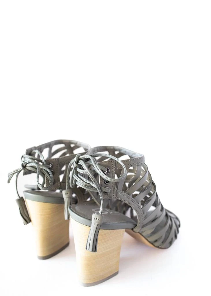 Sbicca Women's Geovana Leather Caged Sandal 4