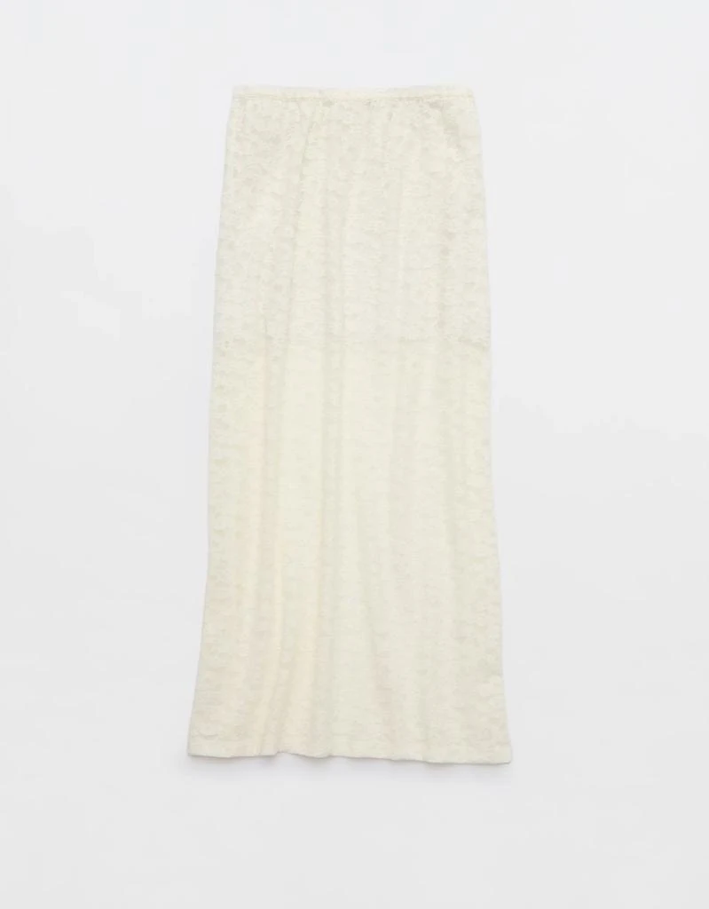 Aerie Aerie Vintage Lace Midi Skirt 5