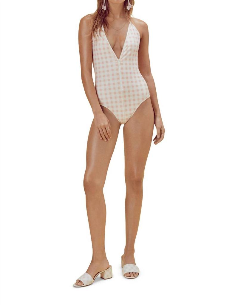 For Love 
Lemons For Love 
Lemons - Women
s Bonnie Zip Front One Piece