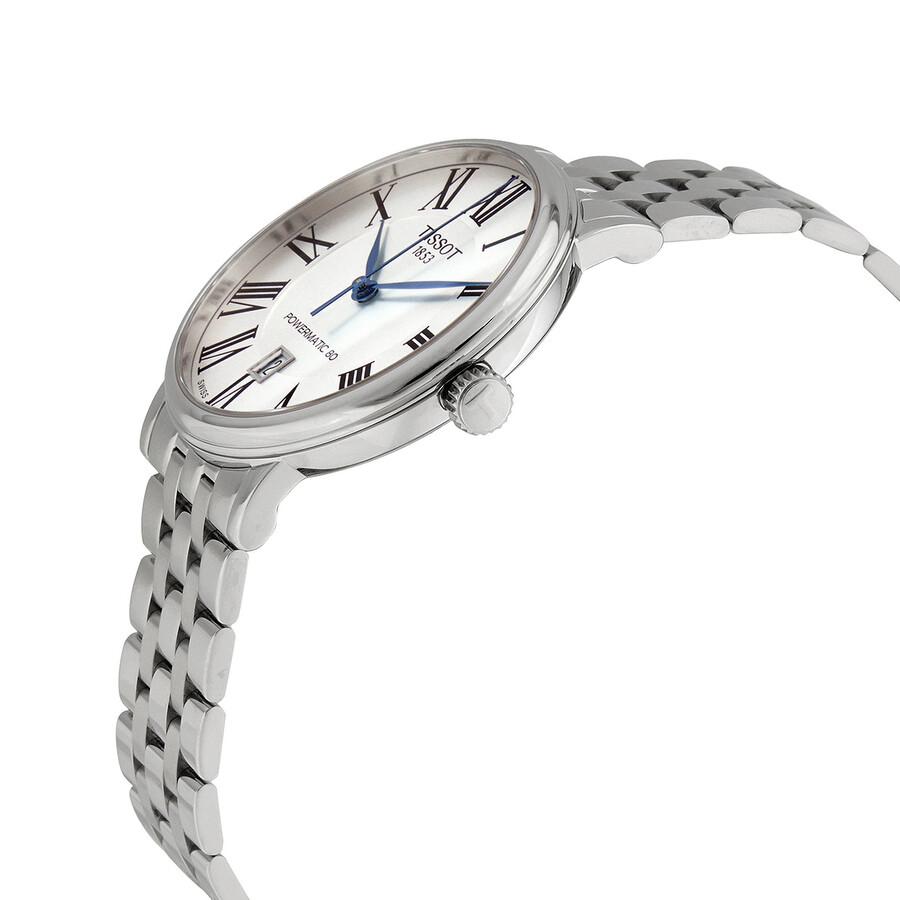 Tissot Carson Powermatic 80 Automatic Silver Dial Men's Watch T122.407.11.033.00