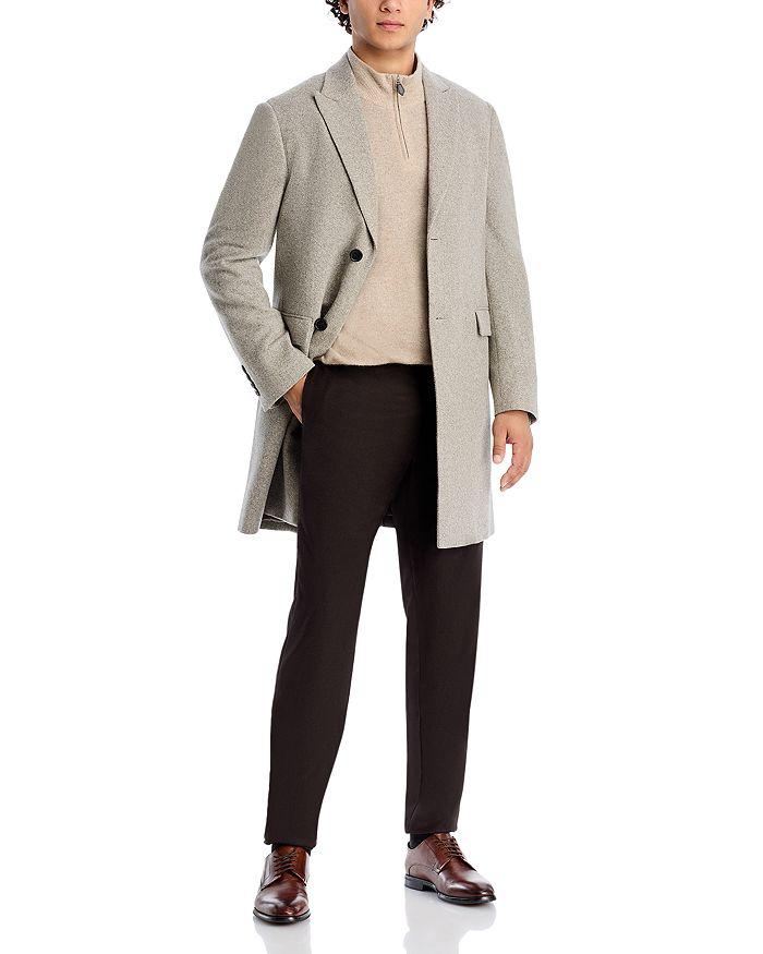 Cardinal of Canada Sutton Wool & Cashmere Herringbone Top Coat
