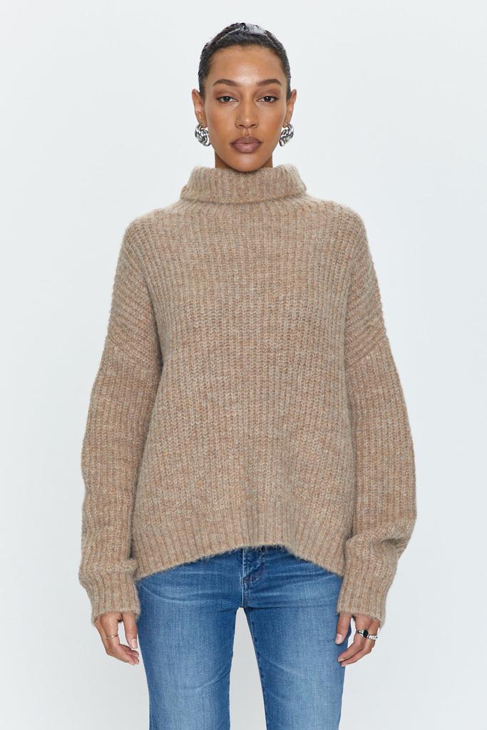 Pistola Denim Ashley Turtleneck Sweater - Camel