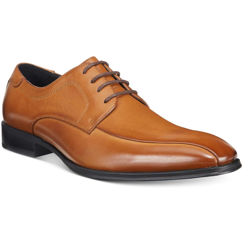 Alfani Seth Mens Lace-Up Manmade Derby Shoes