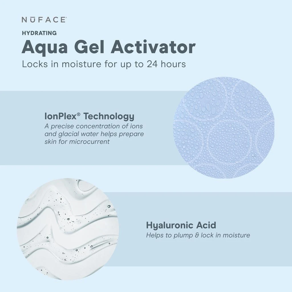 NuFACE NuFACE Hydrating Aqua Gel - 3.3 oz 3