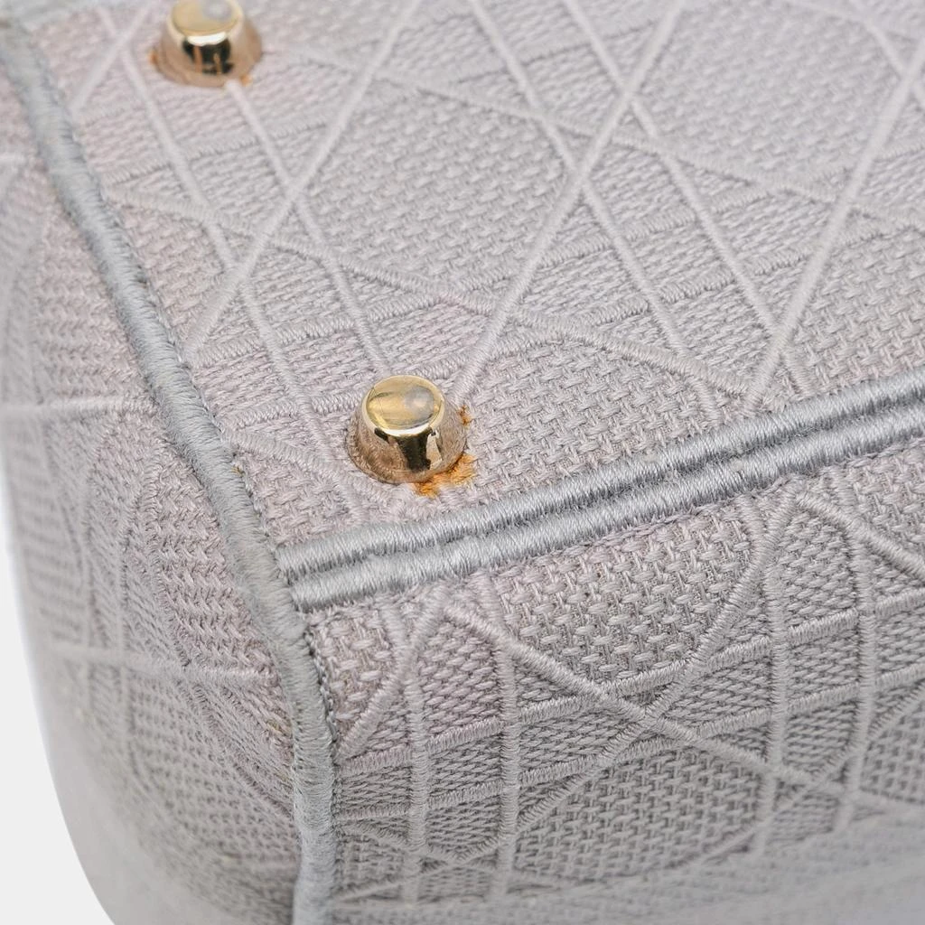 Dior Dior Grey Dior Light Grey Medium Canvas Cannage Lady D Lite 13