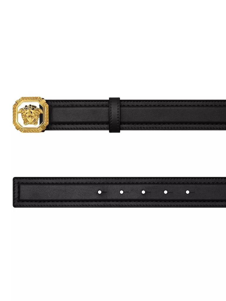 Versace La Medusa Leather Belt 2