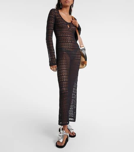 Isabel Marant Isela metallic leather sandals 2