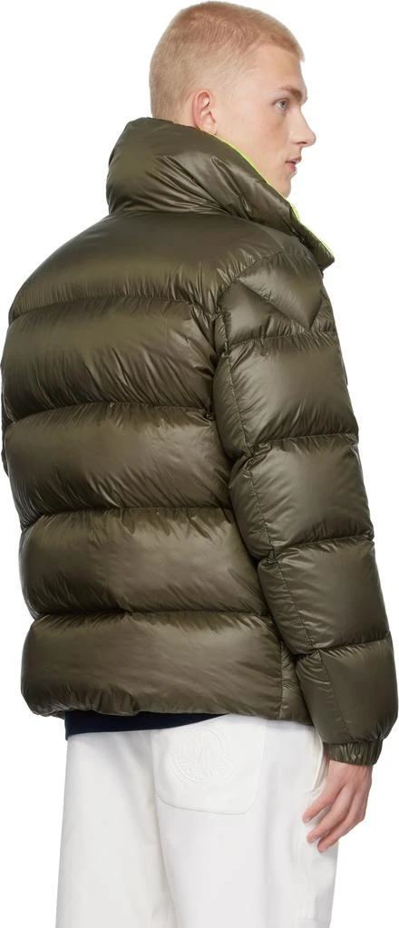 Moncler Khaki Leste Short Down Jacket 3