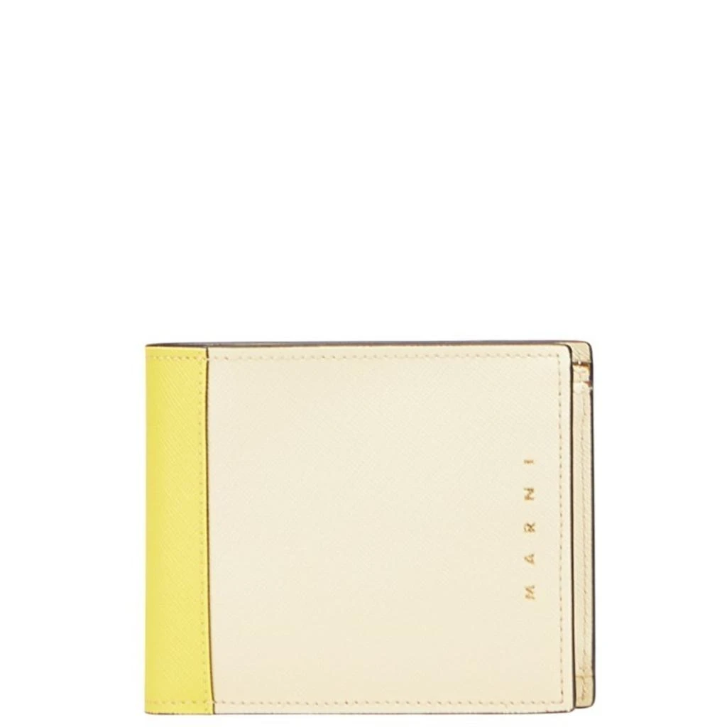 Marni yellow Leather Wallet (Bi-Fold) (Pre-Owned)