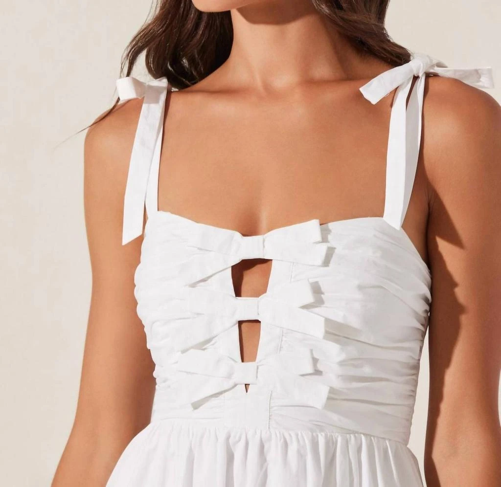 helia bow front midi dress Shop Astr - Helia Bow Front Midi Dress on Sale at BeyondStyle Get 52% Off Astr