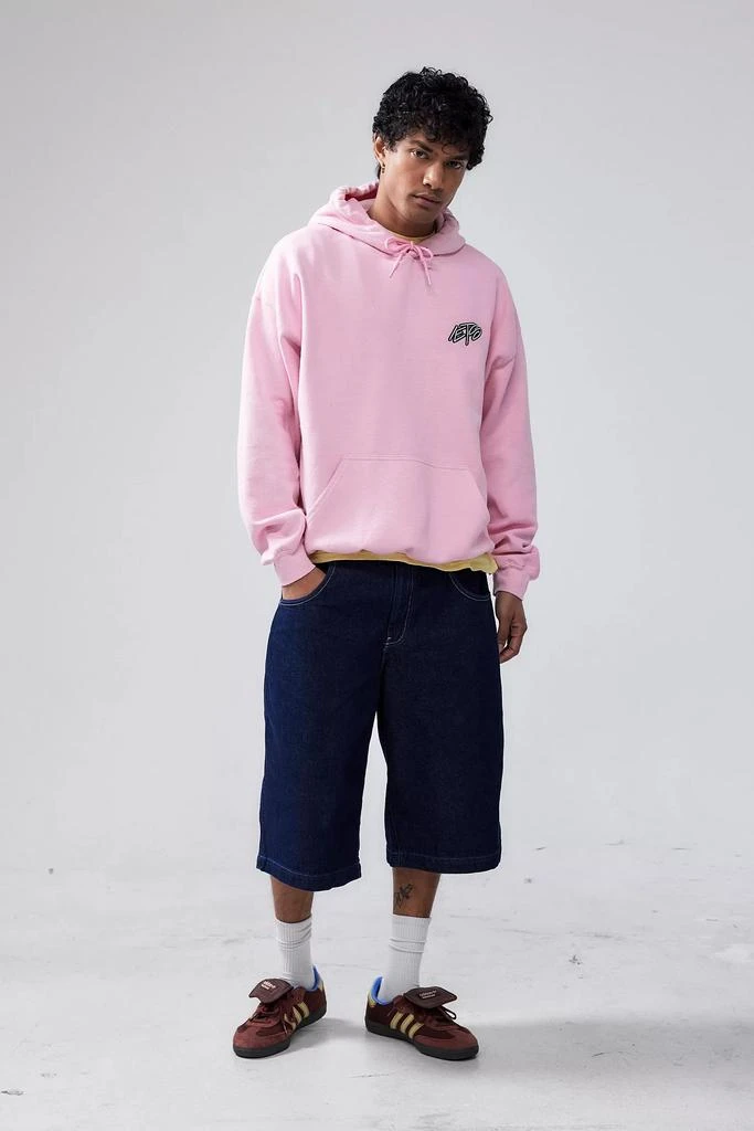iets frans iets frans... Pink Scribble Hoodie Sweatshirt 3