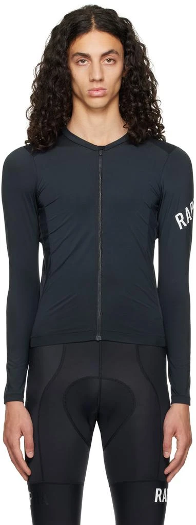Rapha Black Pro Team Long Sleeve T-Shirt 1