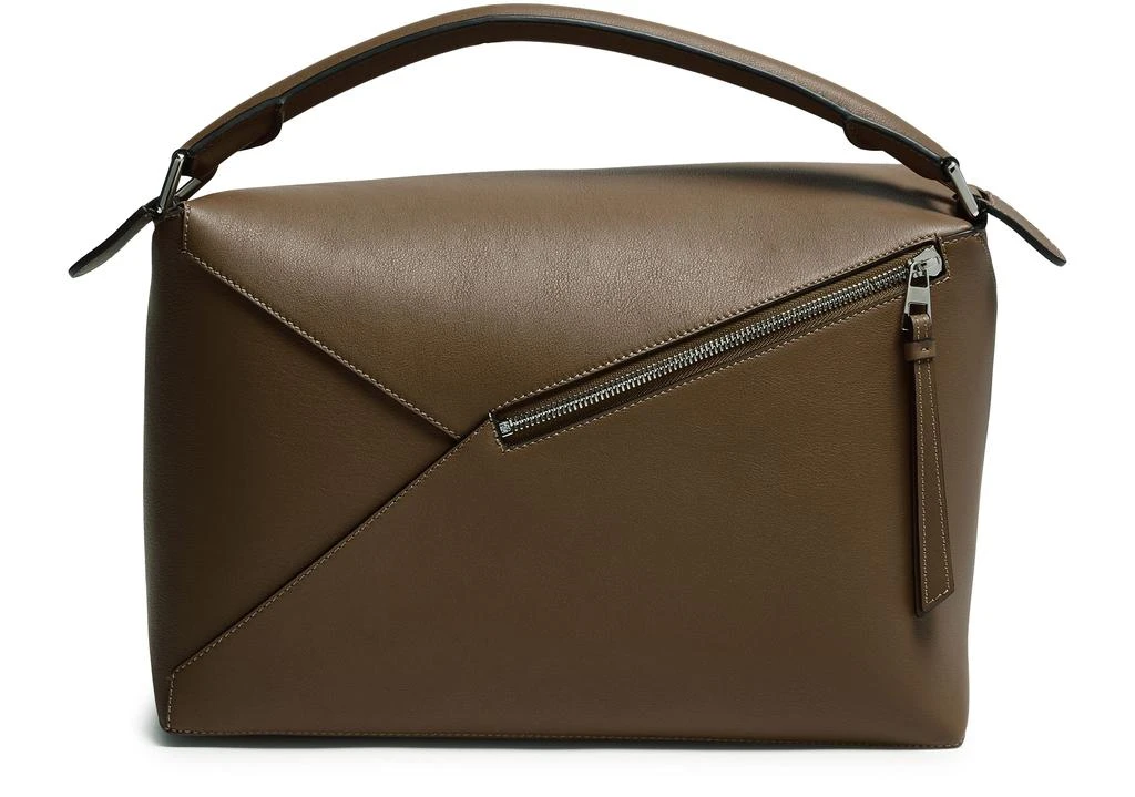 Loewe Large Puzzle bag in grained calfskin 4