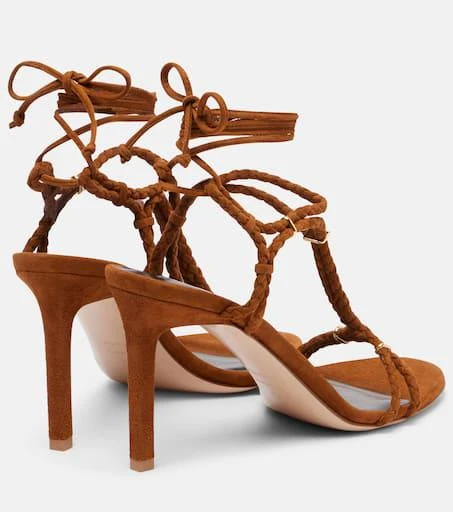 Tom Ford 85 woven suede sandals 2