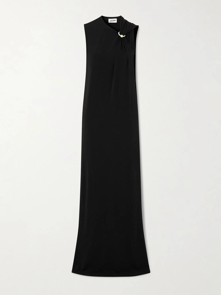 Draped Stretch-satin Maxi Dress  On Sale Now with Up to 60% Off | Discover  Exclusive Deals & Savings at BeyondStyle  Authentic Jean Paul Gaultier  dresses|women|clothing|maxi dresses with Limited-Time Discounts, Free