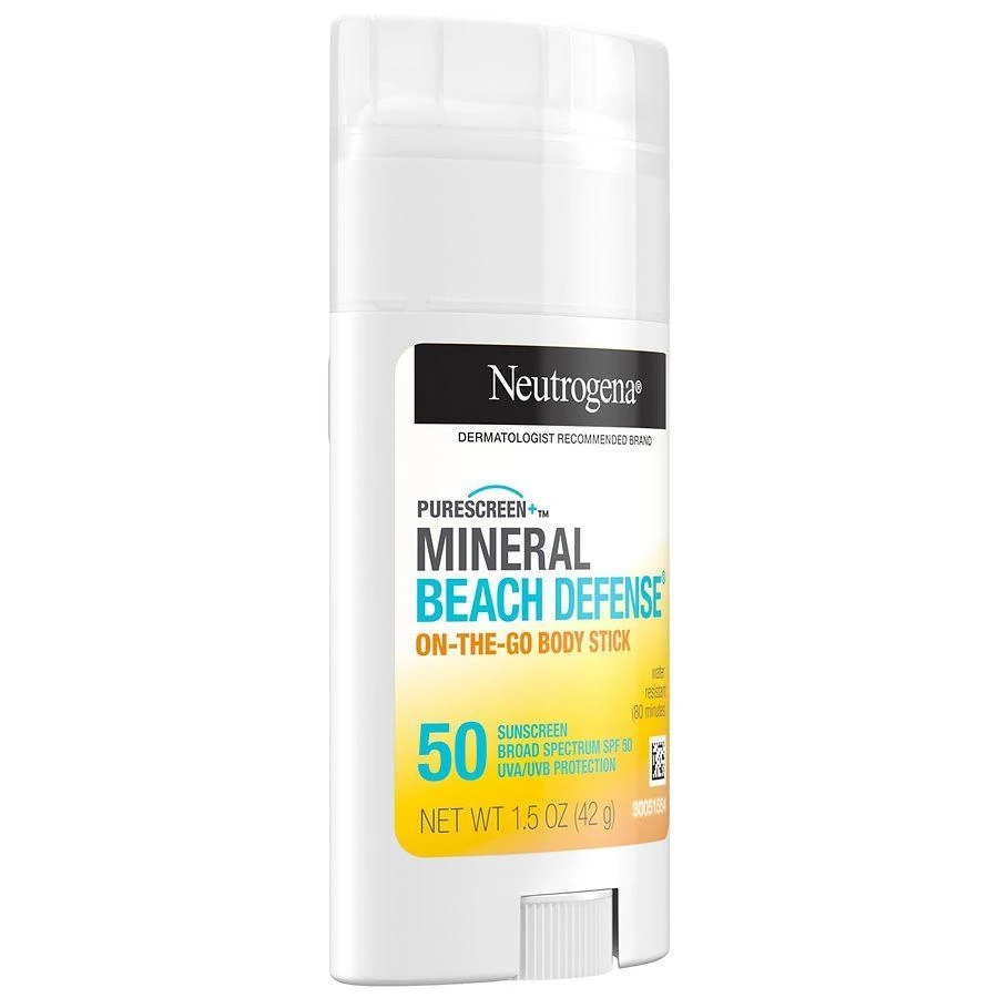 Neutrogena Purescreen+ Mineral Beach Defense Sunscreen Stick SPF 50 8