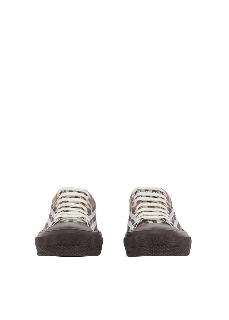 Burberry Vintage check cotton sneakers 4