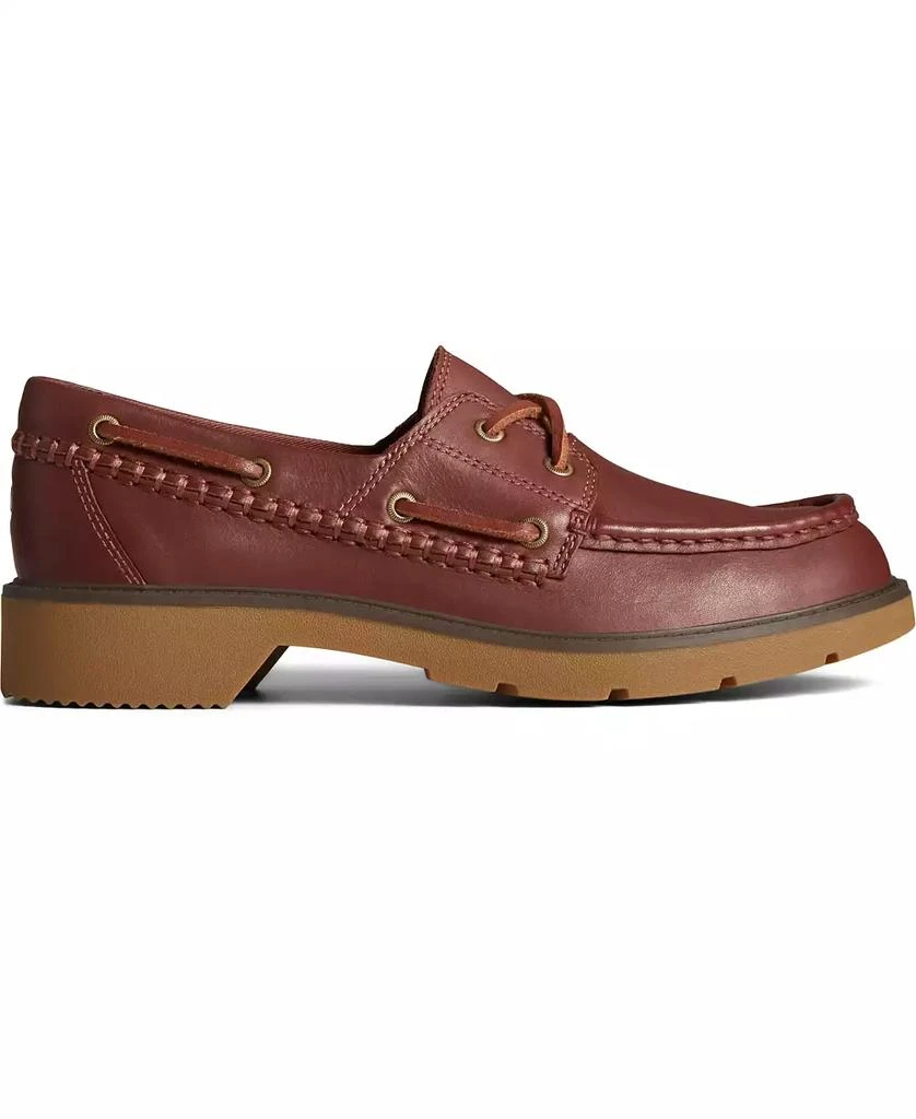 Sperry Women's Wells Round Toe Boat Shoe 6