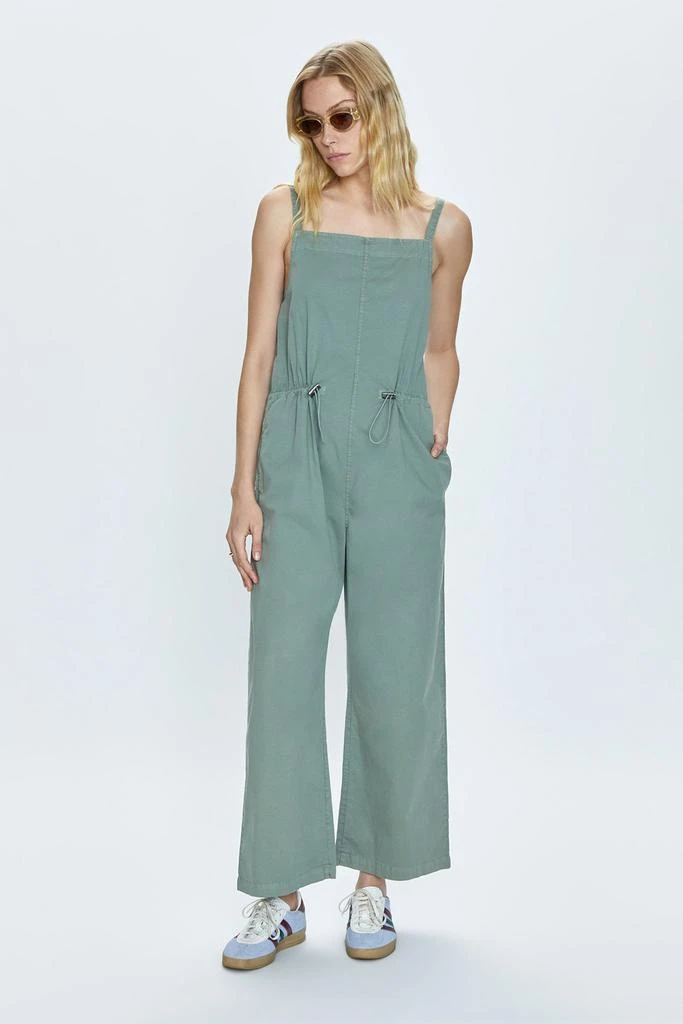 Pistola Denim Adela Wide Leg Sleeveless Jumpsuit - Bluff 1