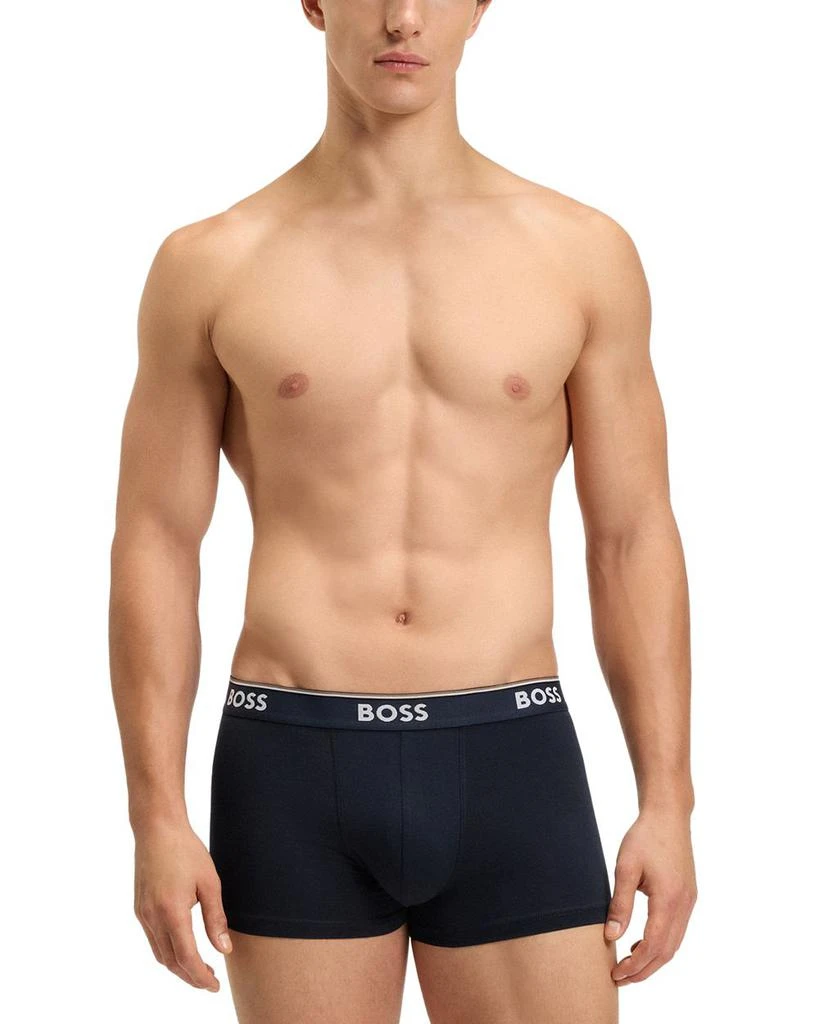 Hugo Boss Power Design Slim Fit Trunks, Pack of 3 2