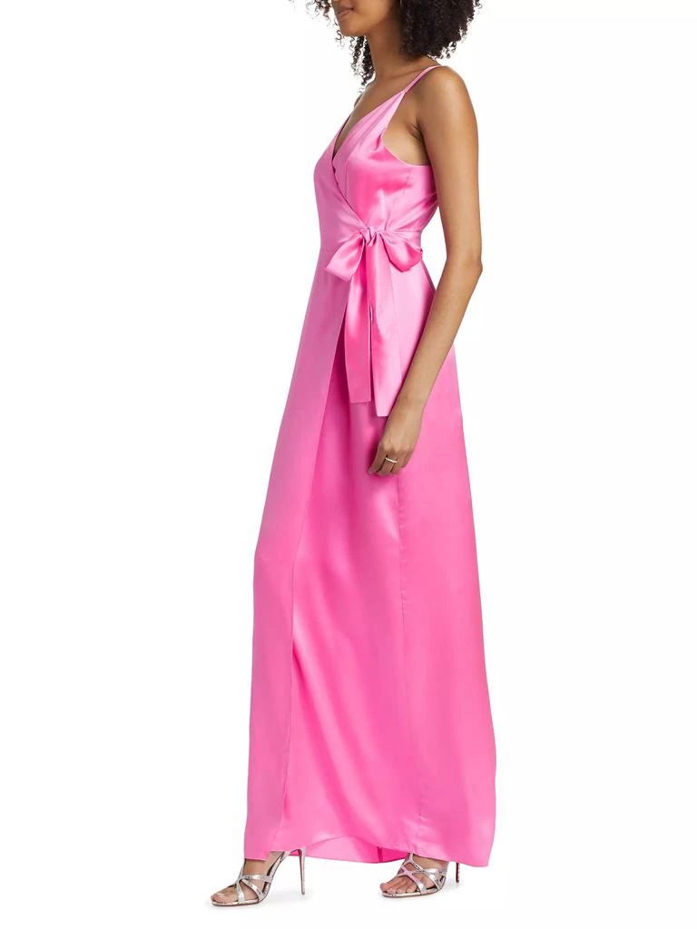 Amanda Uprichard Liberty Silk Wrap Gown 2