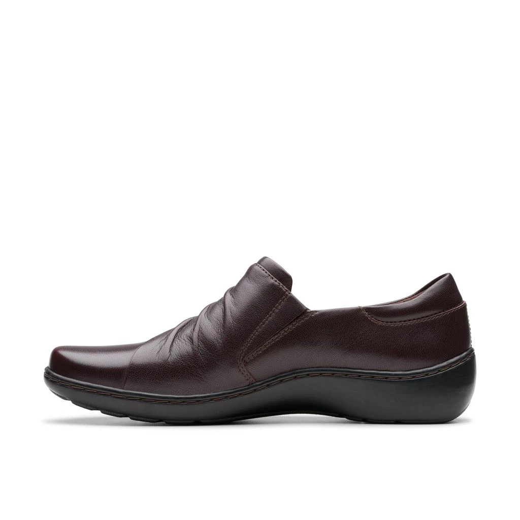 Clarks Cora Aubrie in Brown Leather 2