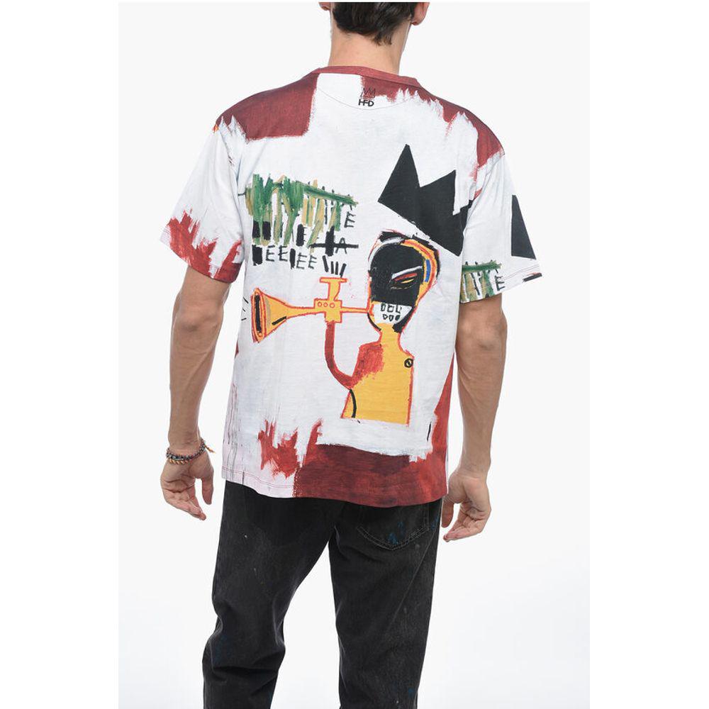 Honey Fucking Dijon Honey Fucking Dijon BASQUIAT Printed Crew-neck T-Shirt