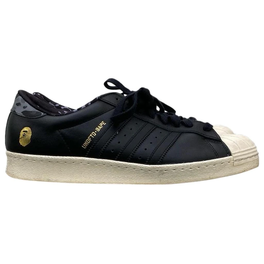 A Bathing Ape A Bathing Ape Leather low trainers 1