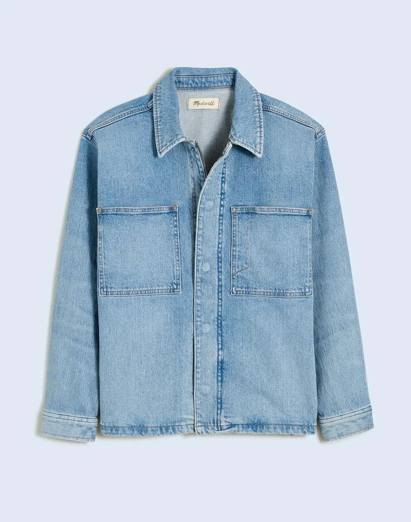 Madewell Denim Boxy Shirt-Jacket 6