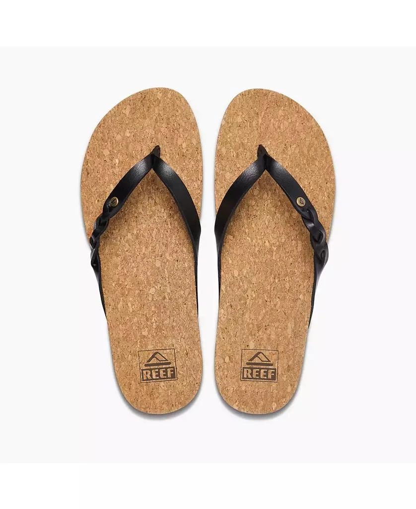 Reef Women's Cushion Court Twist Flip Flop Sandal 3