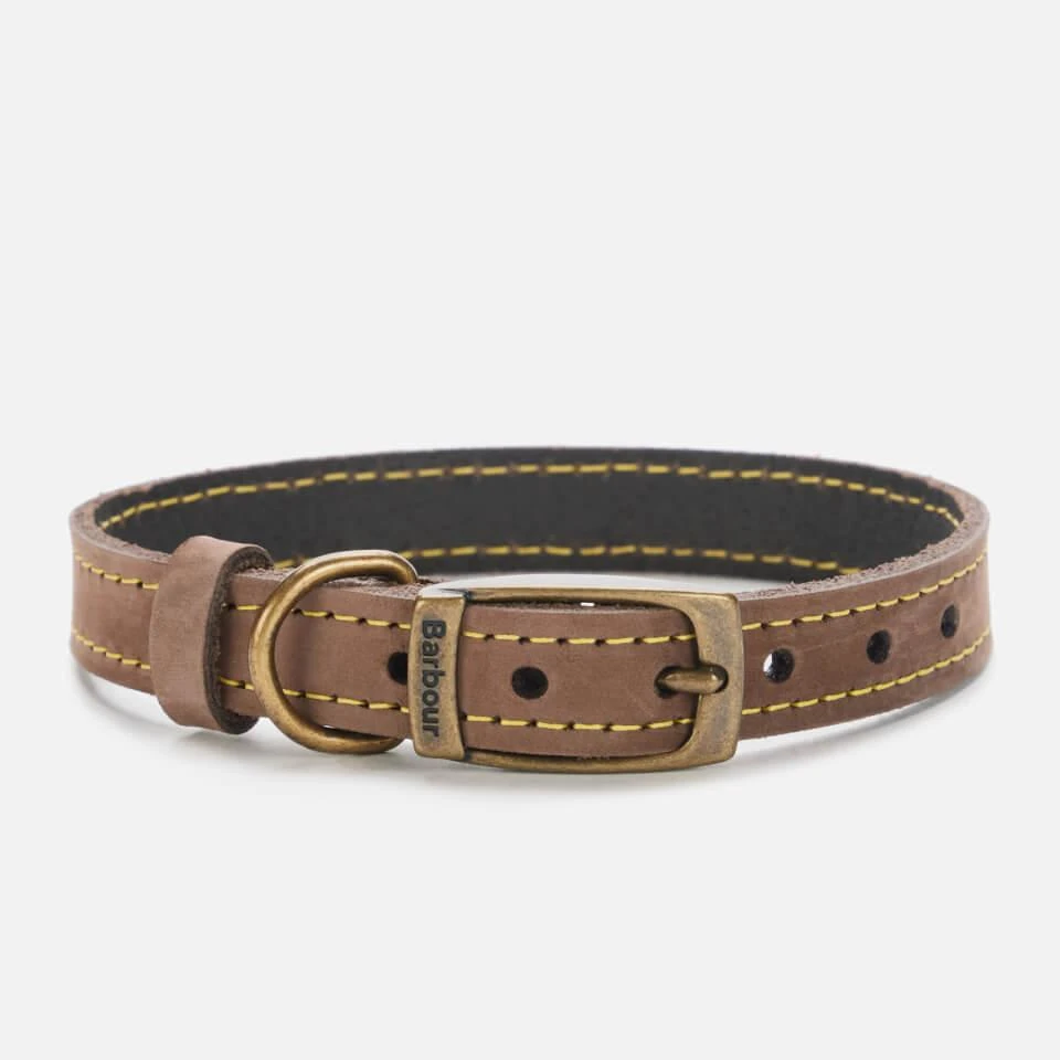 Barbour Barbour Leather Dog Collar - Brown 1