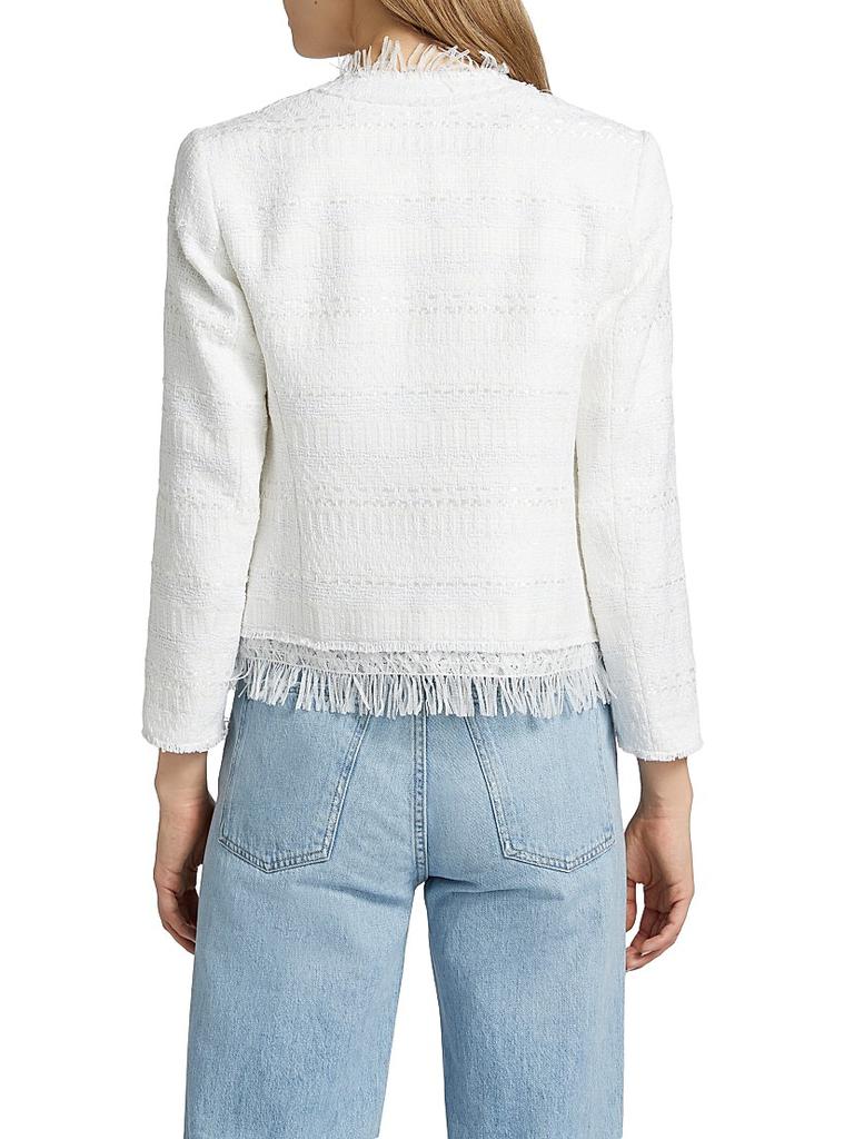 Harper Fringed Tweed Jacket – On Sale Now with Up to 50% Off