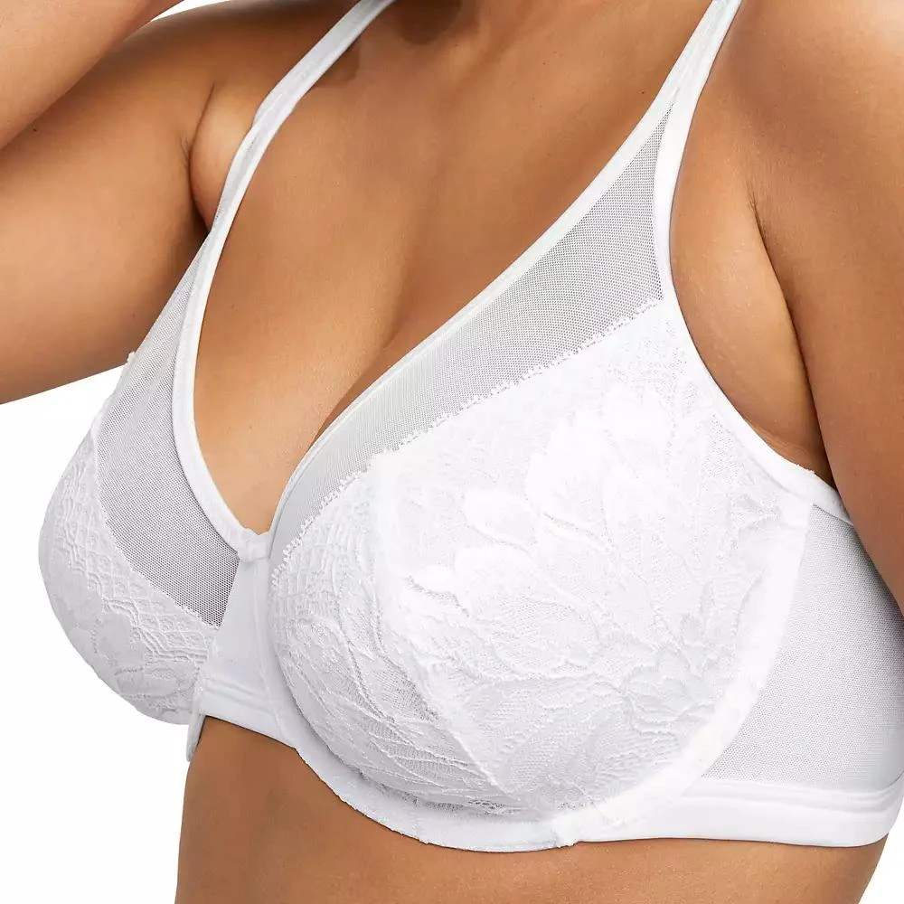 Bali Women's One Smooth U® Lace Minimizer Bra DF3386 5