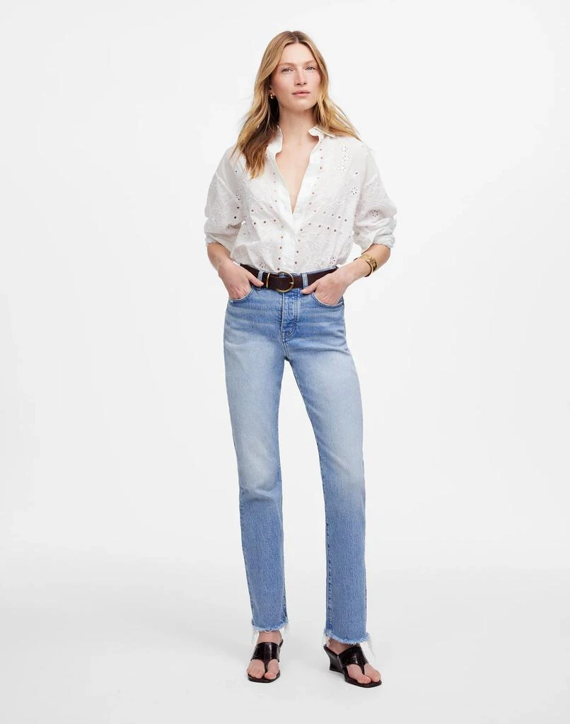 Madewell The Petite 
90s Straight Jean 1