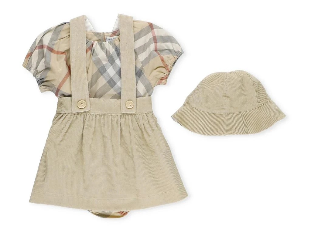 Burberry Burberry Kids Checked Three-Piece Baby Gift Set 1