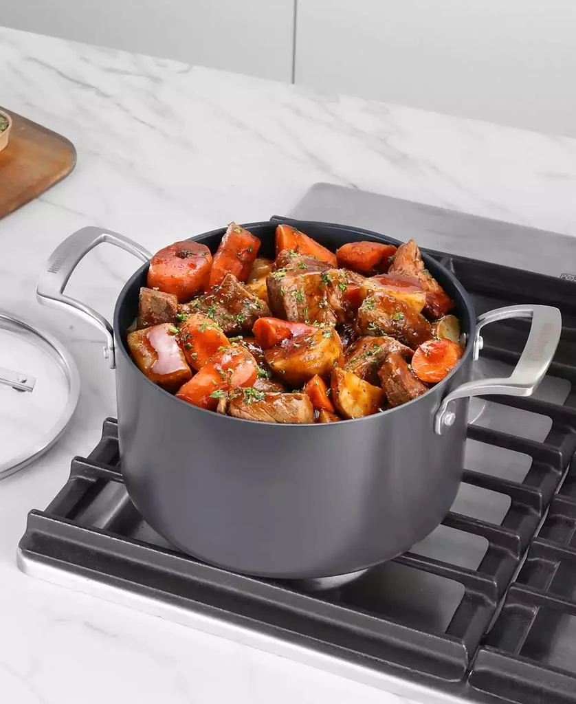 Guy Fieri Flavortown Hard-Anodized Laser Titanium Aluminum 6-Qt. Dutch Oven with Lid 4