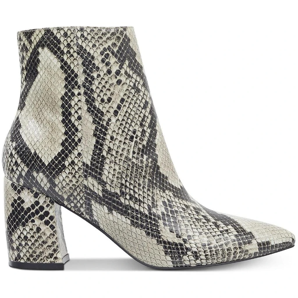 Marc Fisher MF Retire 2 Womens Leather Snake Print Ankle Boots 2
