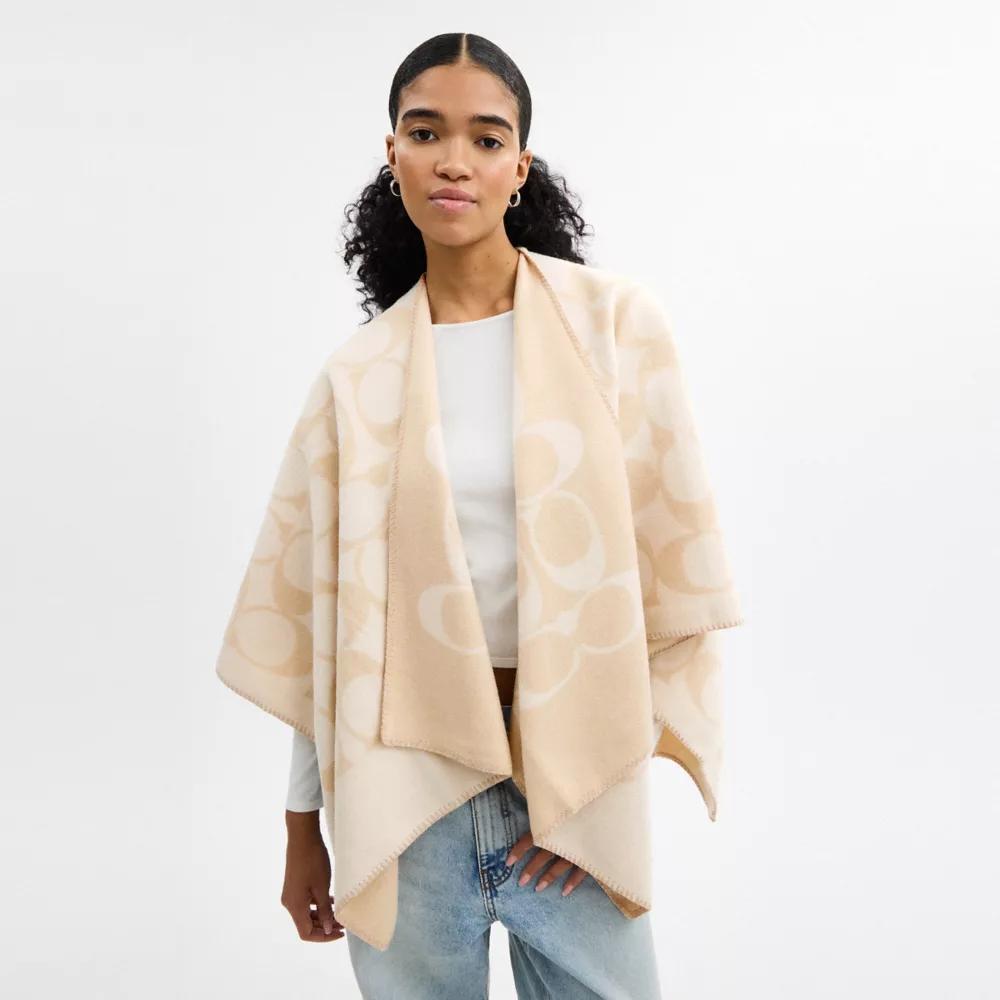 Coach Maxi Signature Cape