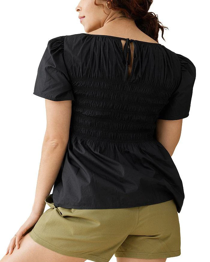 Ingrid & Isabel Short Sleeve Smocked Top 2
